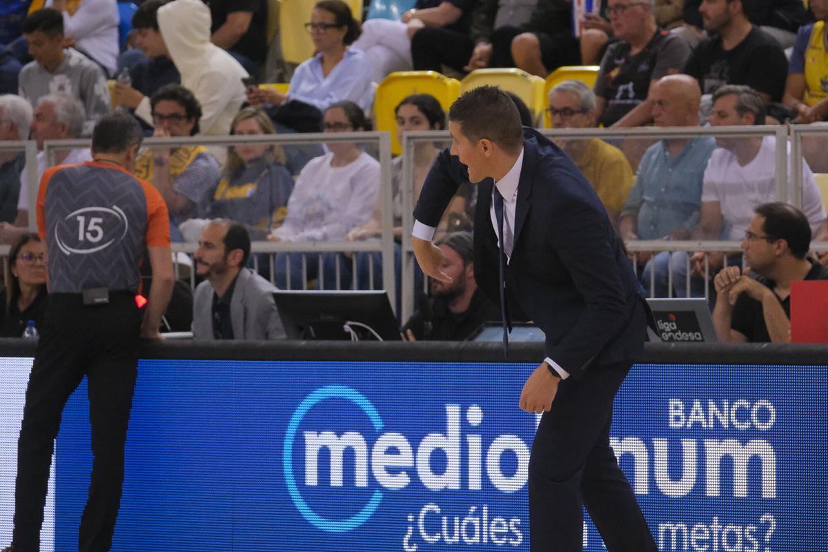 El partido CB Gran Canaria-Joventut, en imágenes