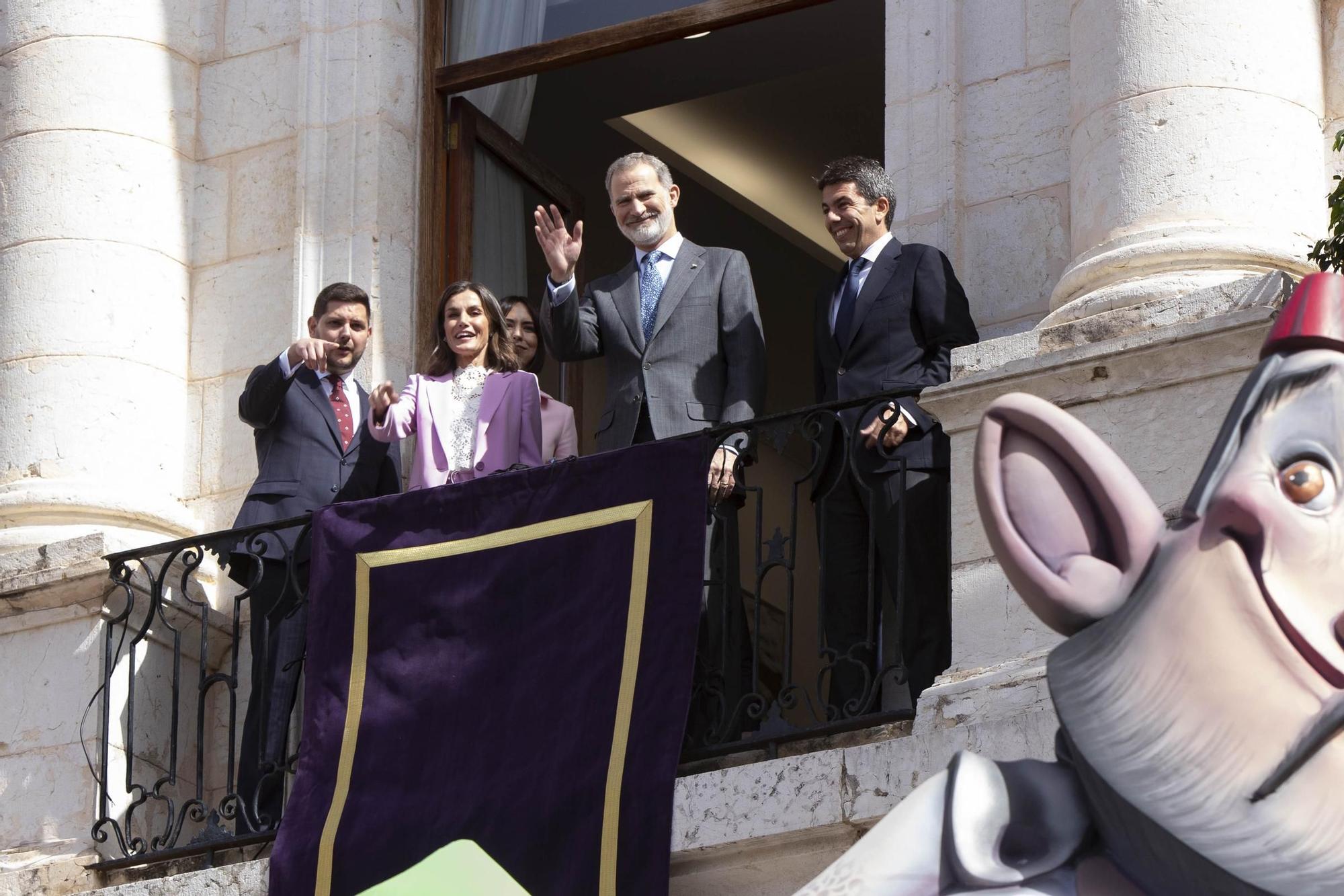 Así a sido la vista de los Reyes de España a Gandia