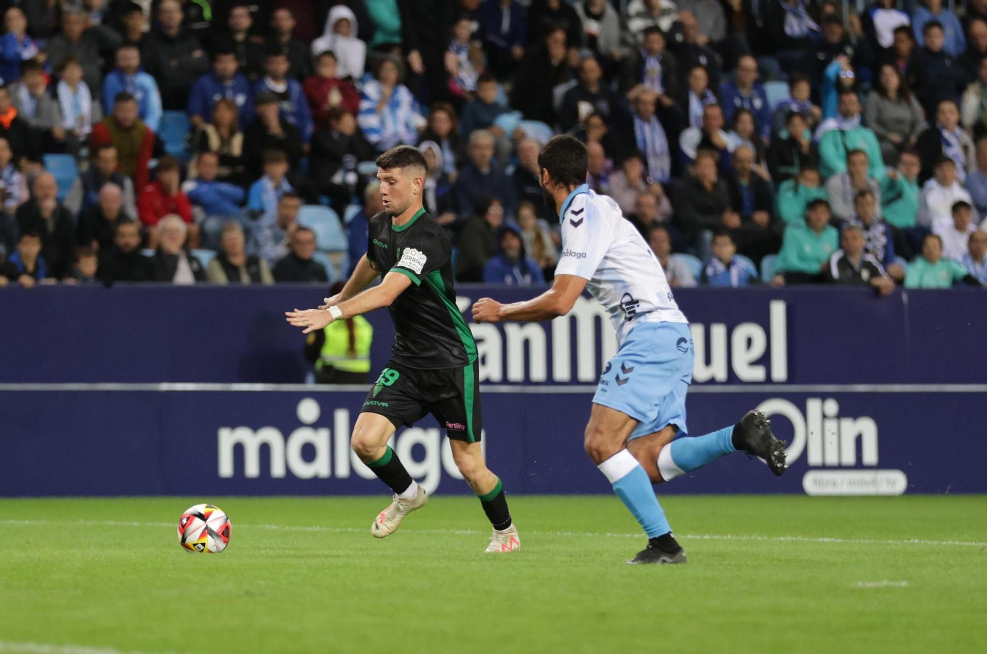 Málaga CF - Córdoba CF | Las imágenes del partido en La Rosaleda