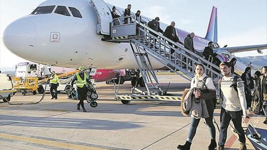 A la venta los billetes de la ruta aérea entre Castellón y Bilbao