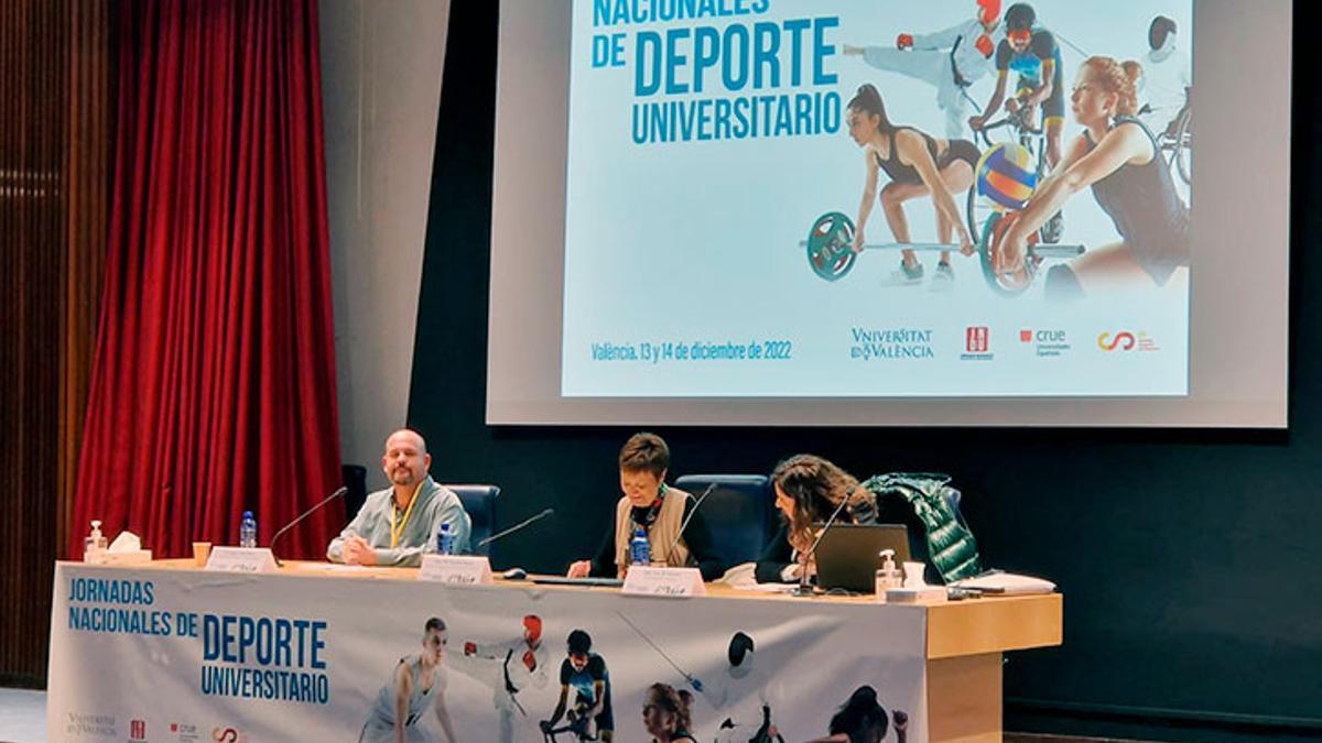 Conclusión de las jornadas nacionales de deporte universitario celebradas en la Universitat de València (UV).