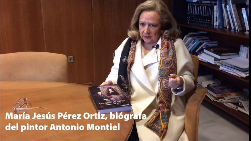 María Jesús Pérez Ortiz, biógrafa de Antonio Montiel