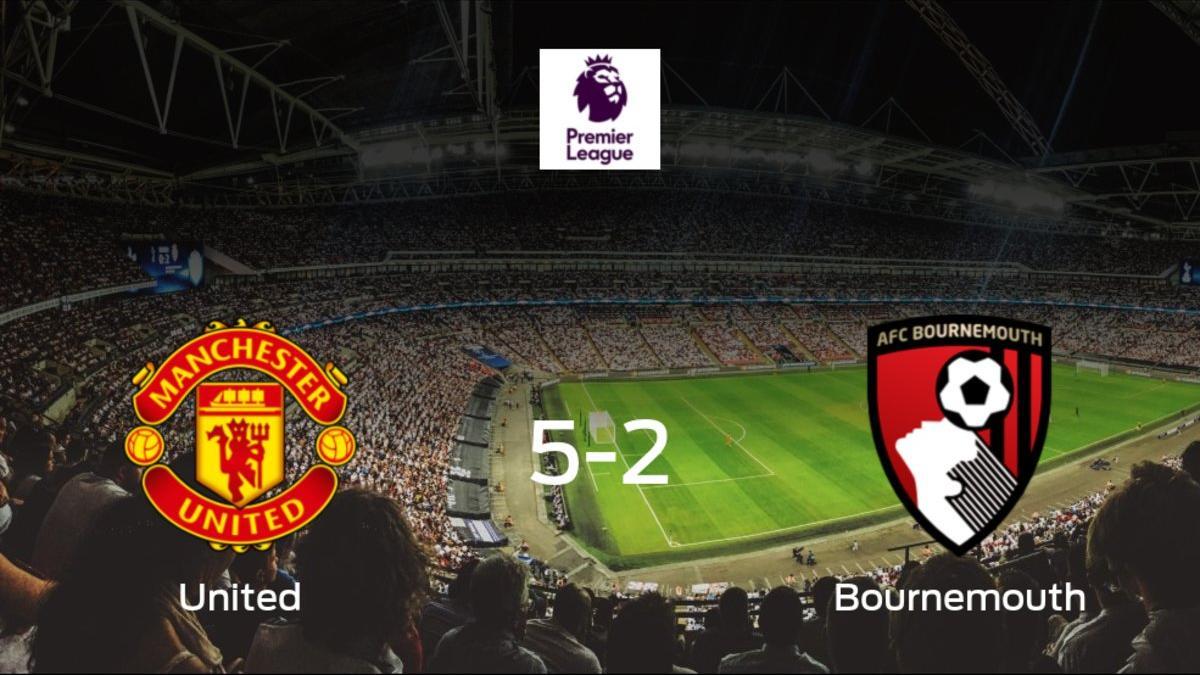 Goleada del Manchester United frente al Bournemouth (5-2)