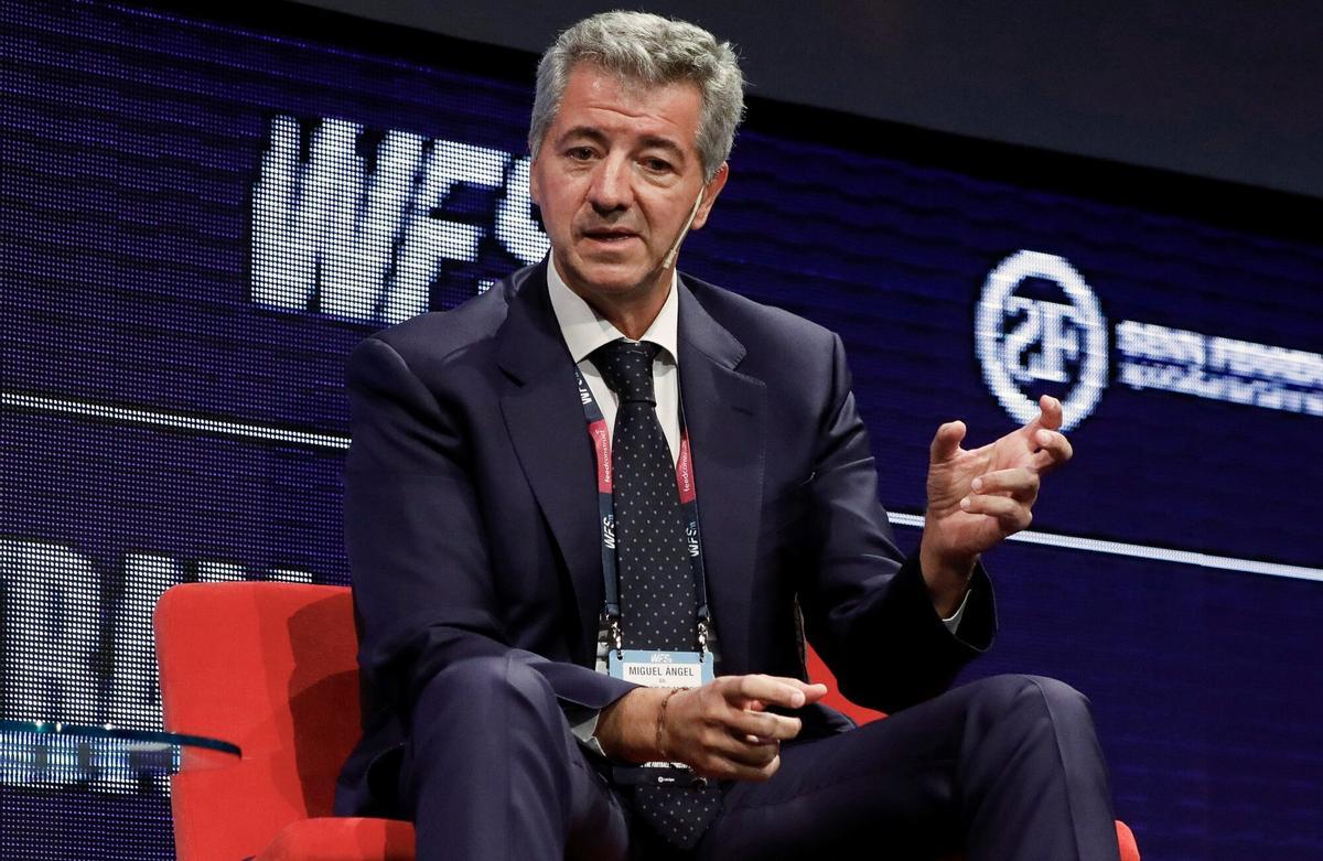 Miguel Ángel Gil Marín, consejero delegado del Atlético de Madrid
