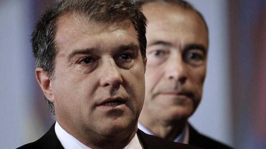 Laporta s&#039;emociona en l&#039;adéu de Cruyff: «Acomiadem a un home genial»