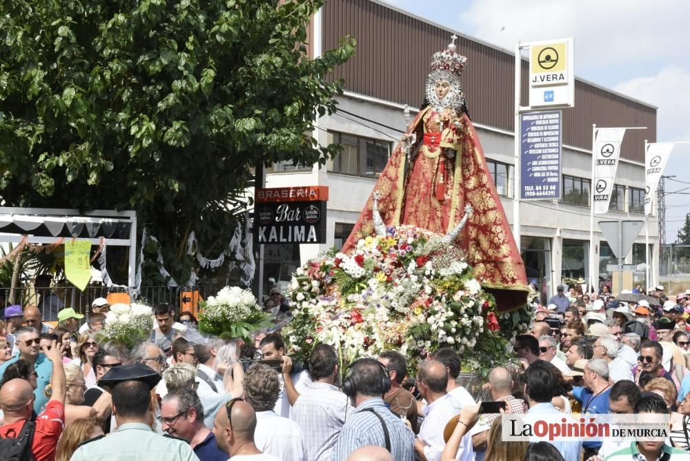 Romería de la Virgen de la Fuensanta: Paso por Alg