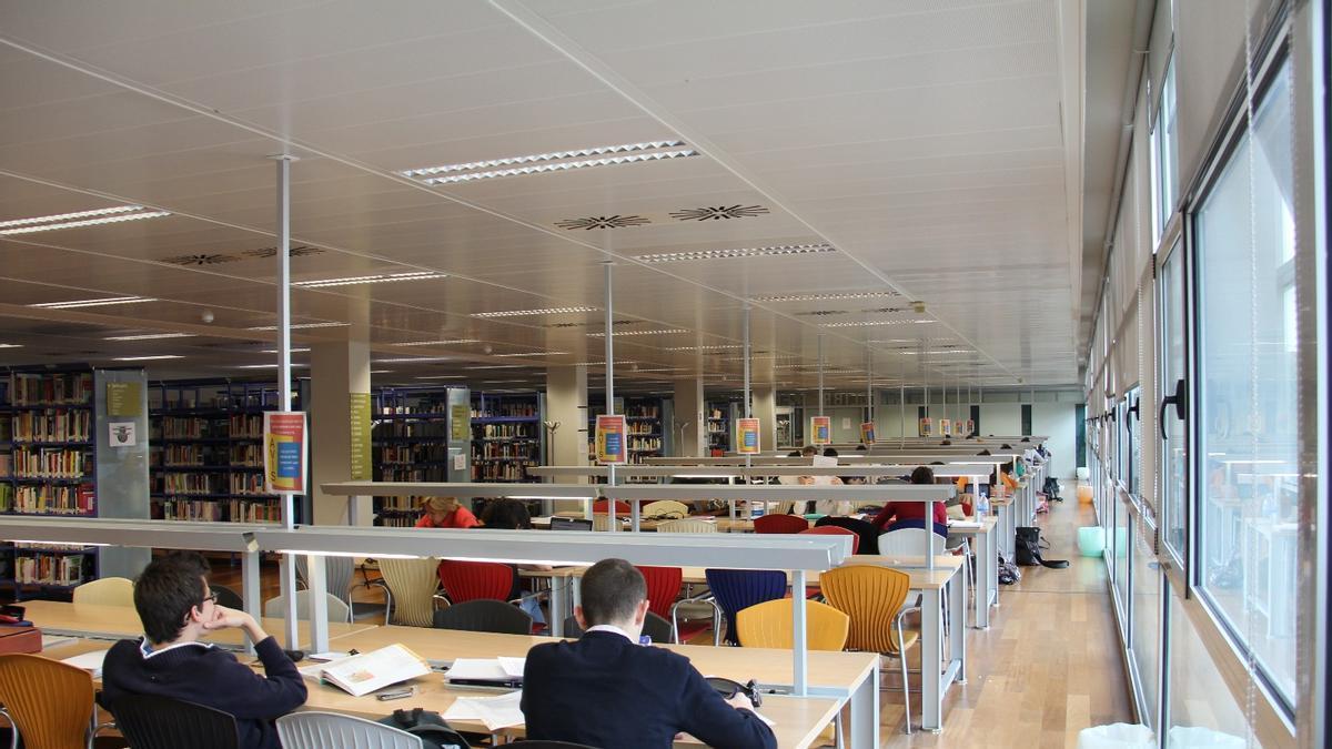Una de las bibliotecas de Torrent.