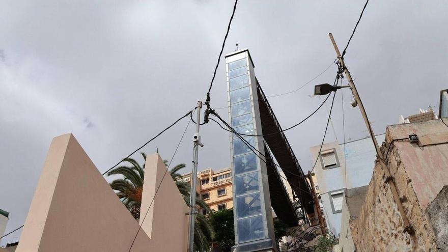 El Ayuntamiento de Las Palmas de Gran Canaria vuelve a poner en marcha el ascensor de San José