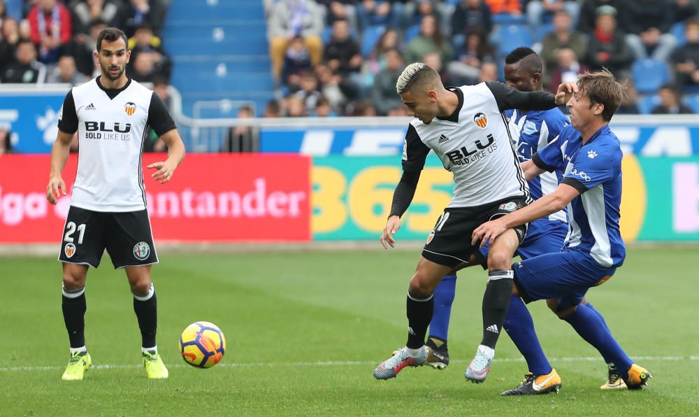 Alavés - Valencia, en imágenes