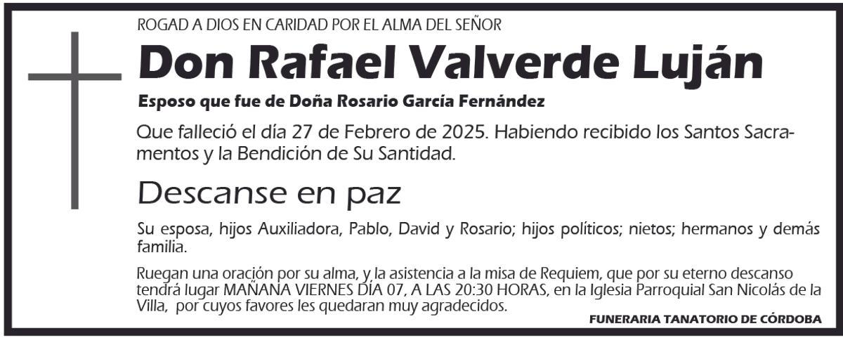 Rafael Valverde Luján