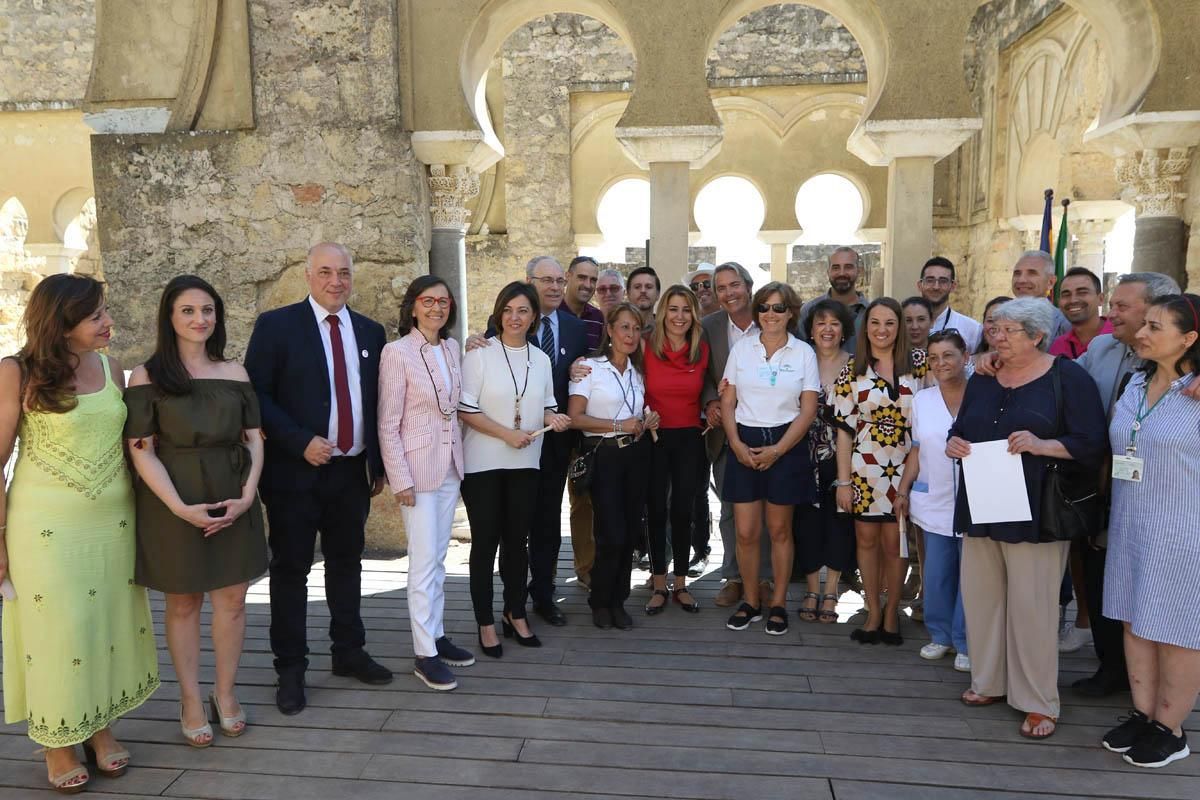 Susana Díaz en Medina Azahara