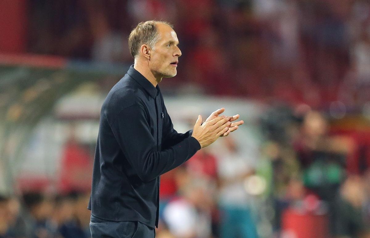 Thomas Tuchel, en el banquillo de Inglaterra ante Serbia