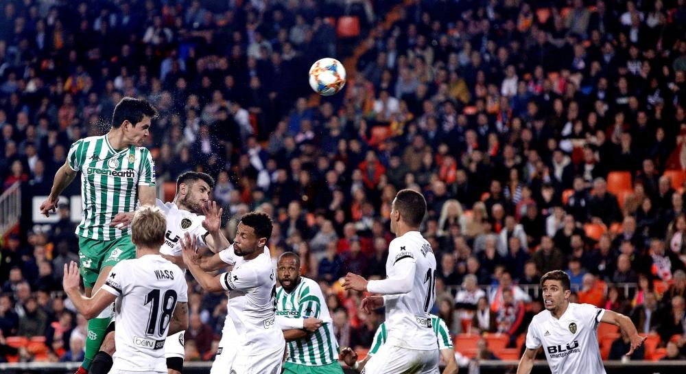 Copa del Rey: El Valencia CF -Betis, en imágenes