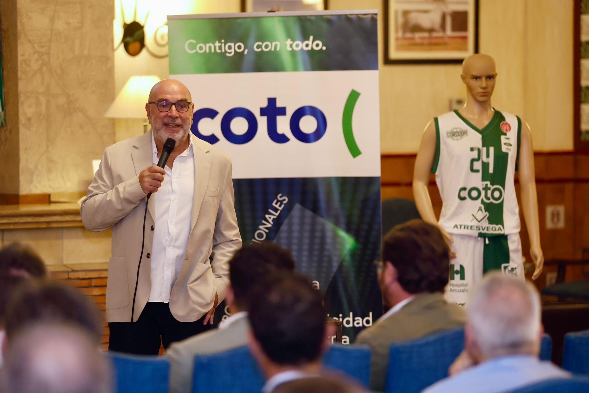 La presentación del proyecto del Coto Córdoba Baloncesto, en imágenes