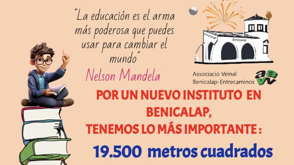 Convocatoria para la manifestación del sábado.