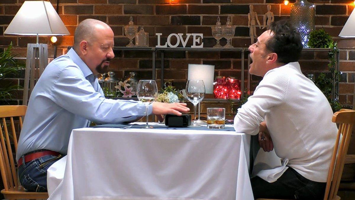 Antonio y Manuel en 'First Dates'