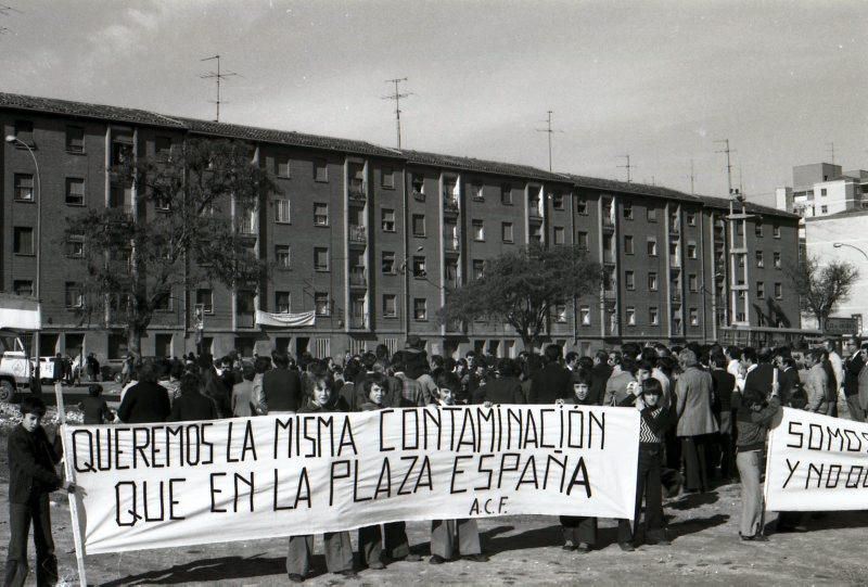 Fotos históricas del barrio Picarral de Zaragoza