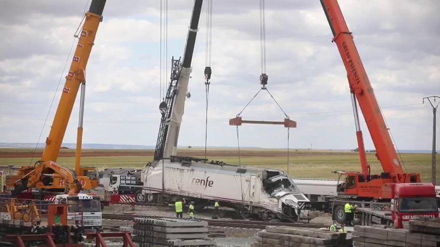 El coste económico del accidente de tren en La Hiniesta: 21 millones de euros