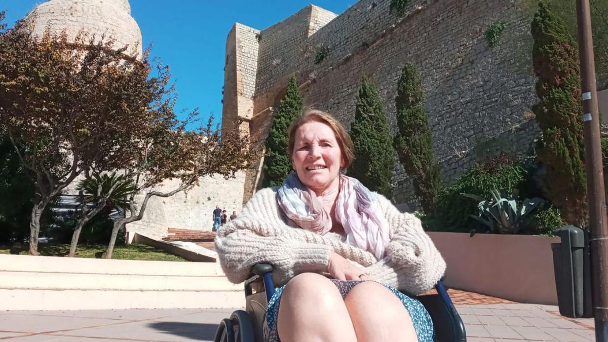 Lebender de paseo por Vila en sus últimos días.