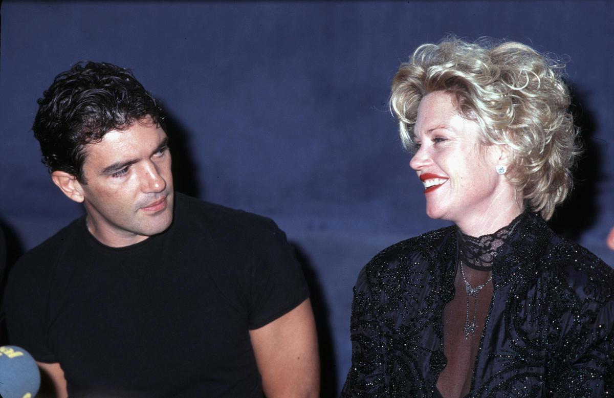Antonio Banderas y Melanie Griffith sentían admiración mutua el uno por el otro