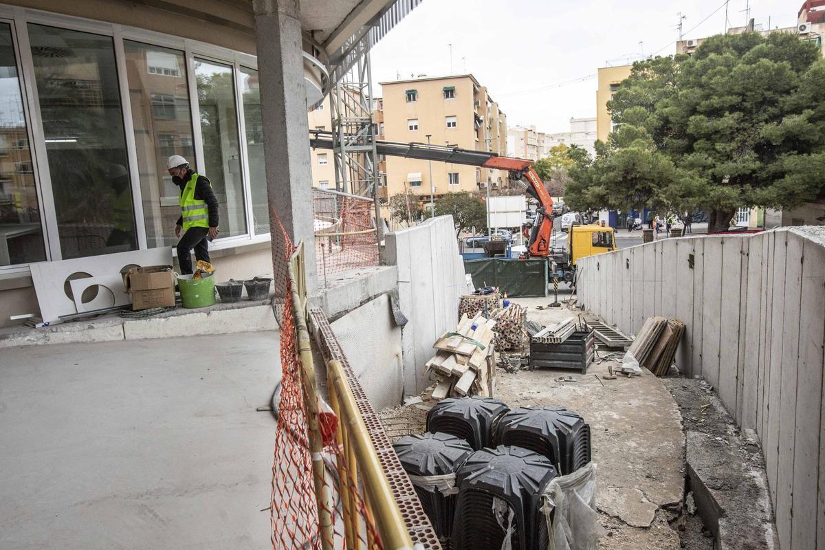 Así es la ampliación de Urgencias en el Hospital General de Alicante