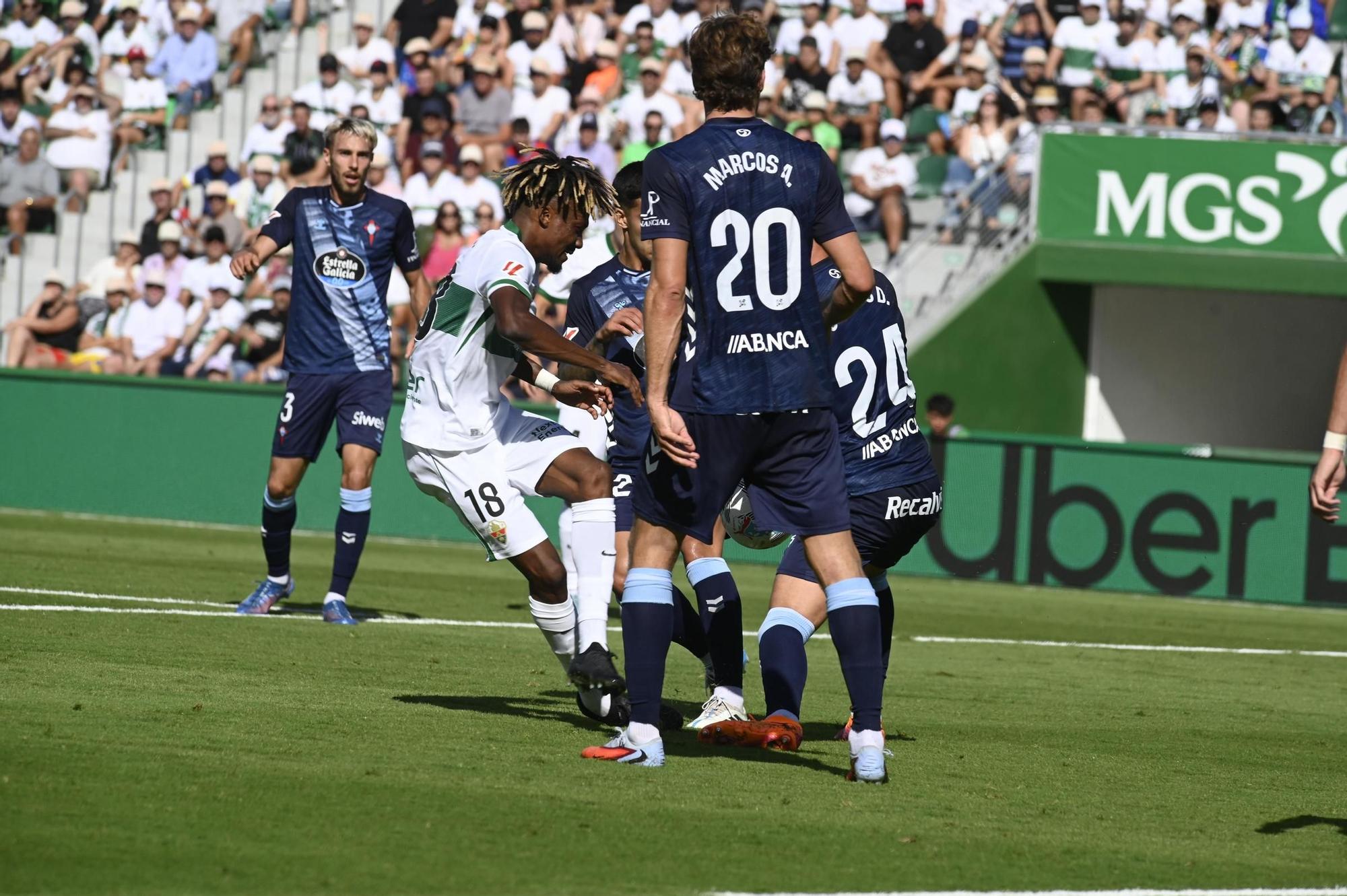 Las imágenes del Elche CF - Celta de Vigo