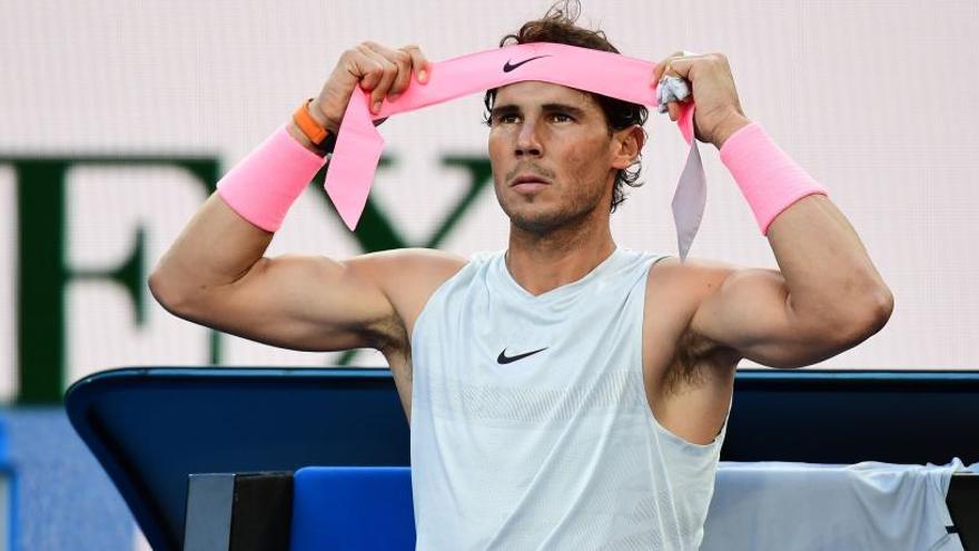 Nadal en una imagen del pasado Open de Australia.