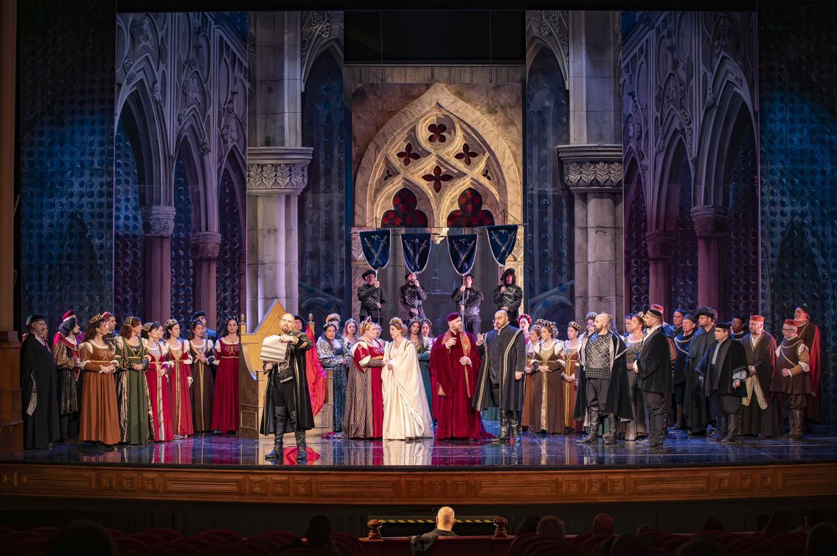 Ensayo general de 'Otello'.