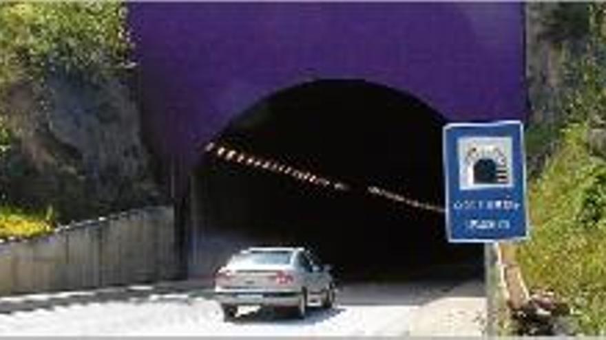 El túnel de Collabós, que uneix Garrotxa i Ripollès, en una imatge d&#039;arxiu.