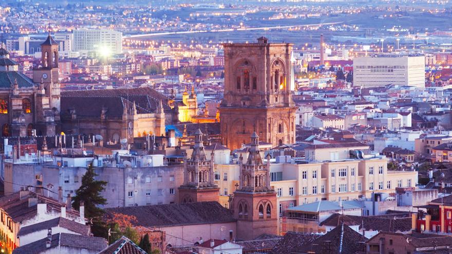 Vista de la ciudad de Granada.