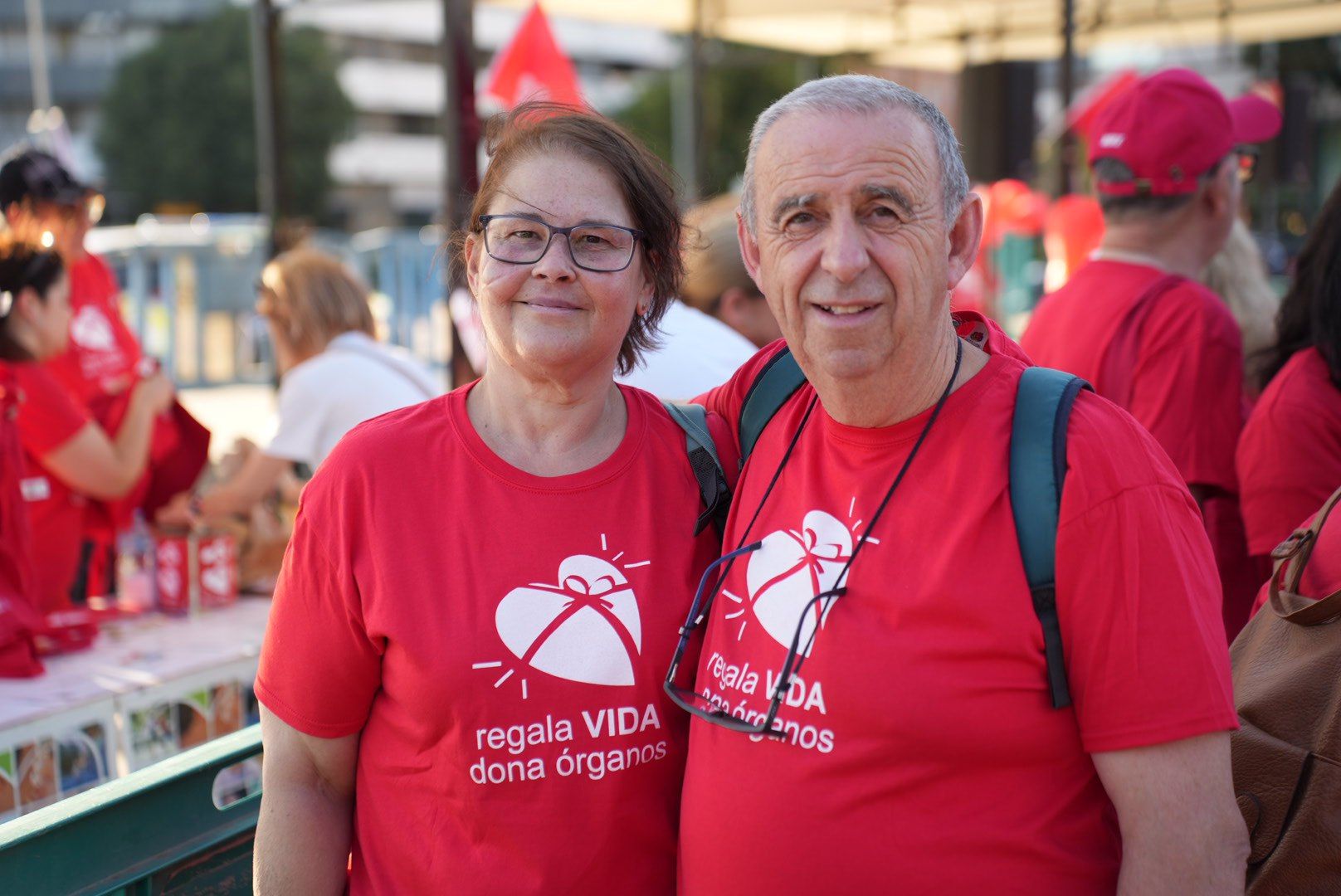 La marcha por la donación de órganos, en imágenes