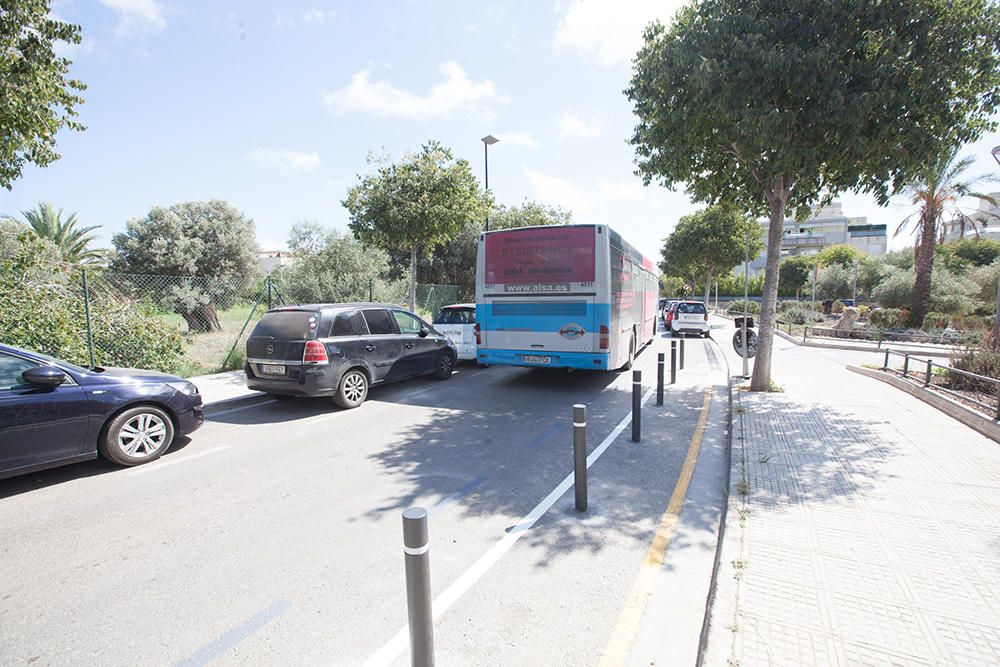 El bus vuelve al ambulatorio de es Viver.