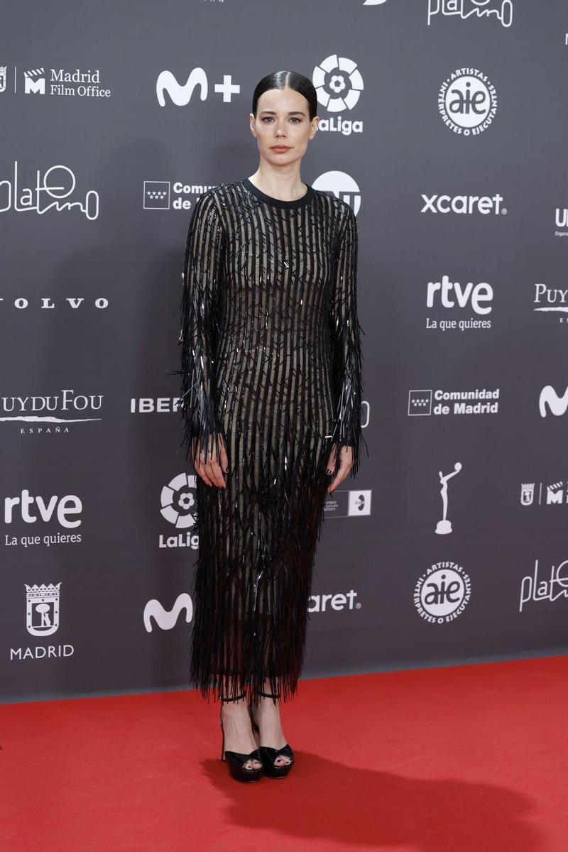 Laia Costa en los Premios Platino 2023