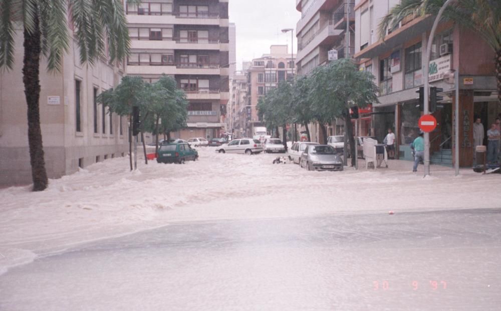 Inundaciones en Alicante 1997