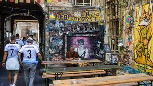 Aficionados alemanes en Berlín durante esta Eurocopa.