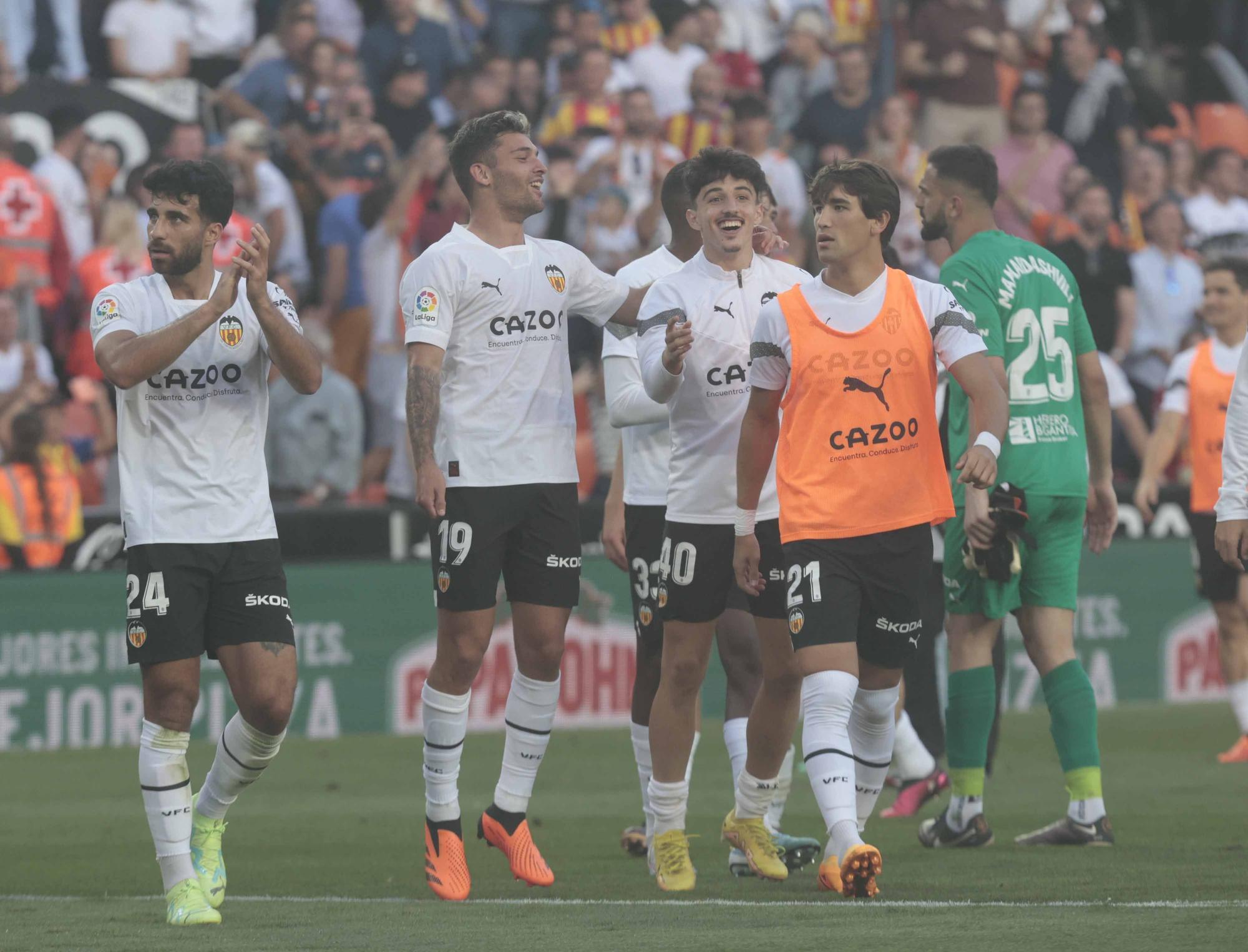 Valencia CF - Real Madrid en imágenes