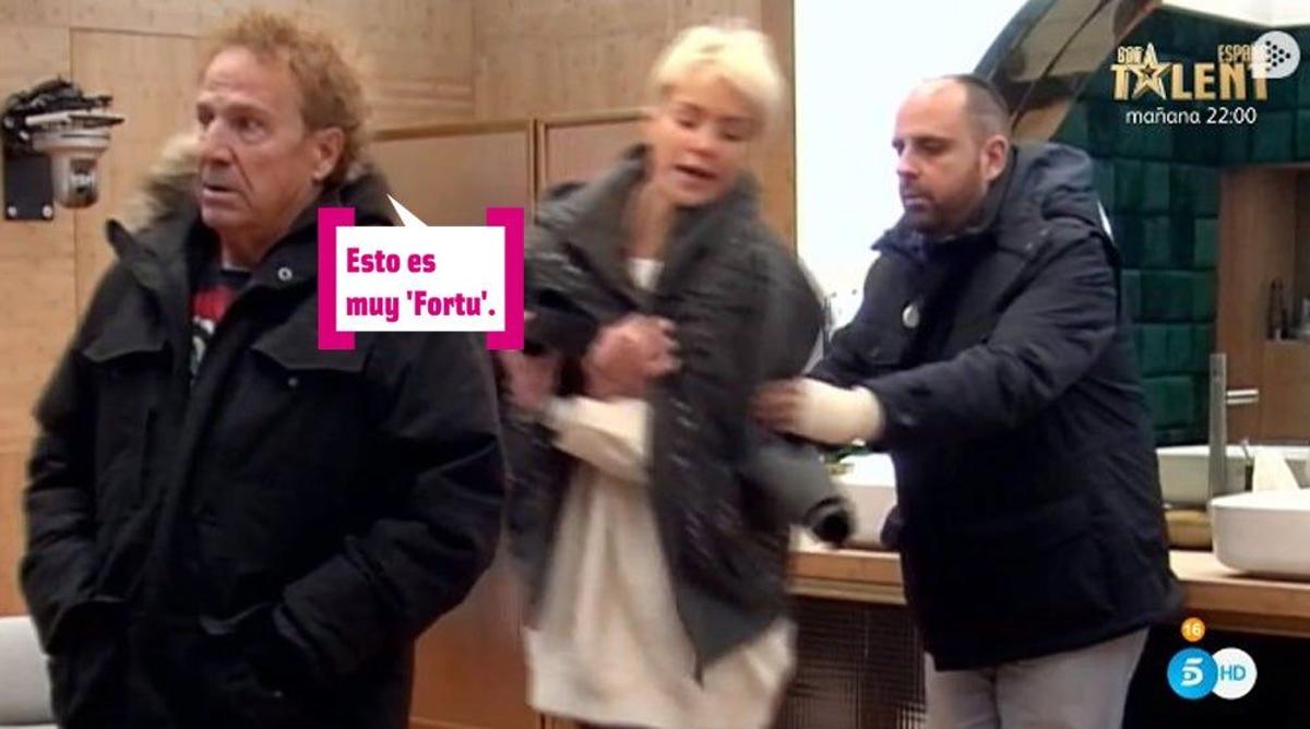 Julio Ruz antes de ser expulsado por su conducta con María Jesús Ruiz