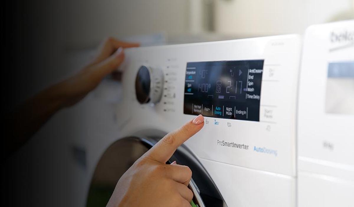Panel de control Beko.