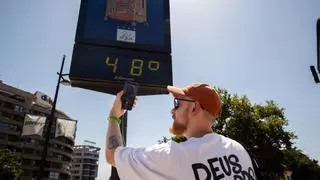 València bate su récord de temperatura de este verano con 42,5 grados