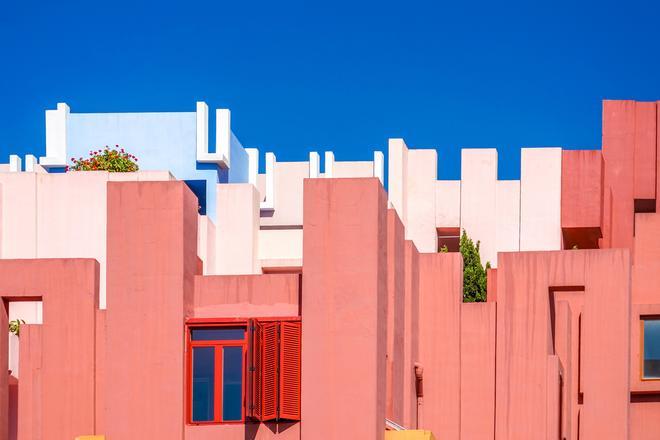 La muralla roja de Calpe