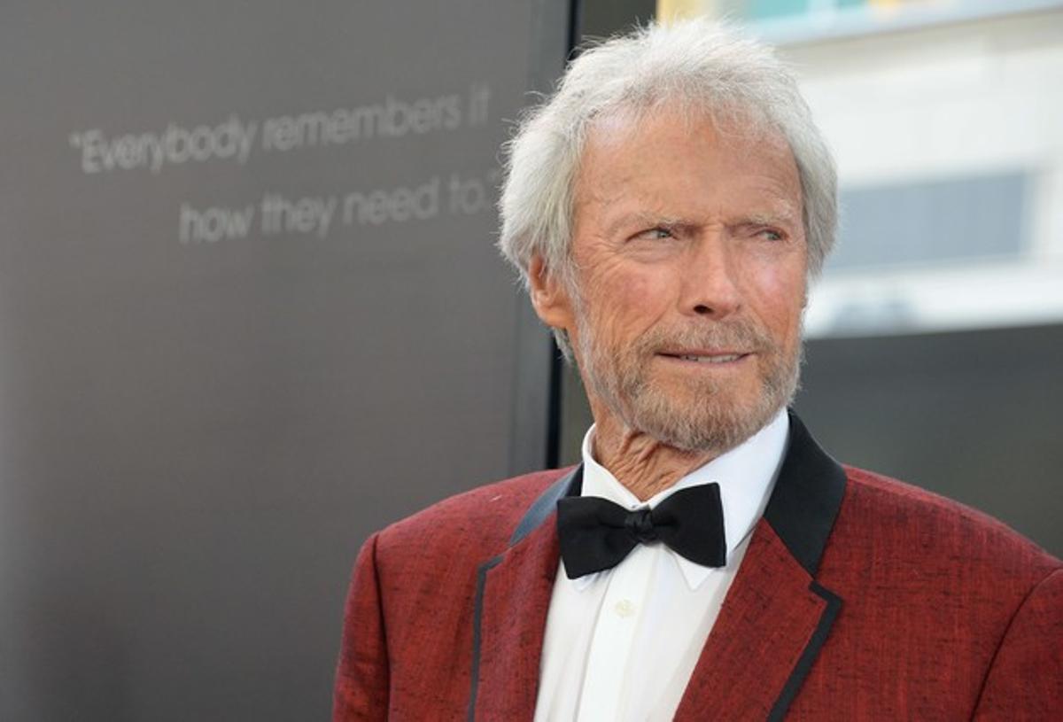 Clint Eastwood, en una gala de la Warner Bros, a Los Angeles.