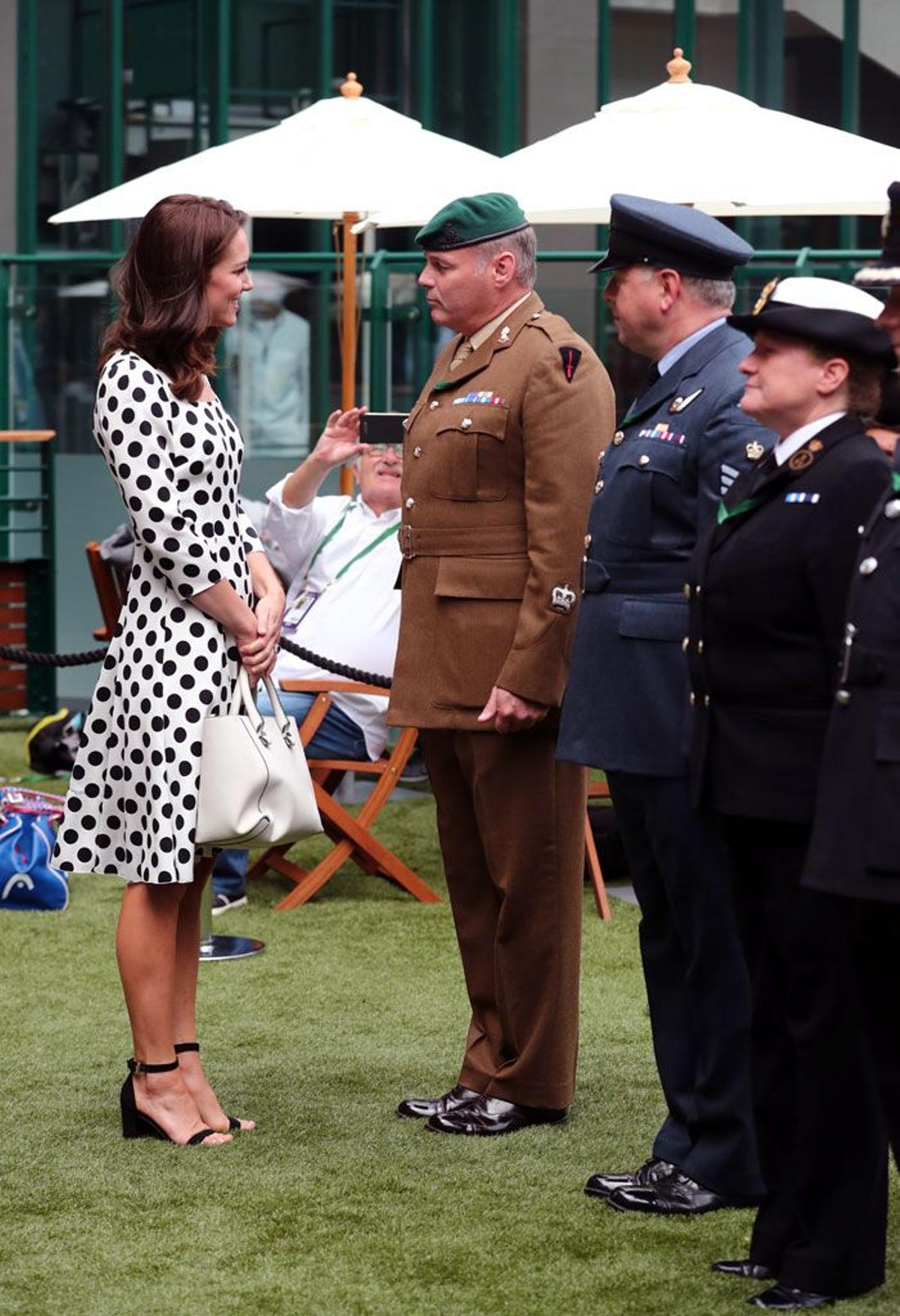 Kate Middleton, perfecta en Wimbledon