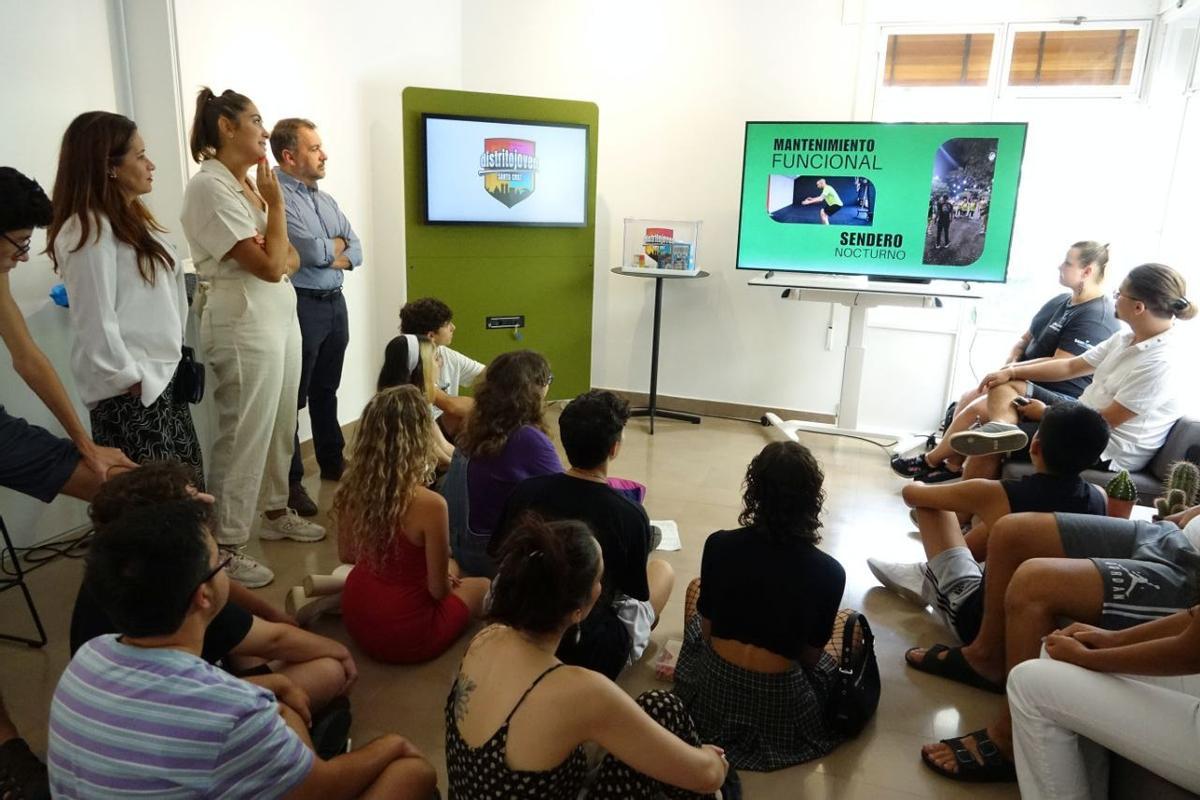Casa de la Juventud Mascareño, en el barrio de La Salud.