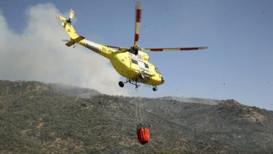 Incendio en la Sierra de Gredos