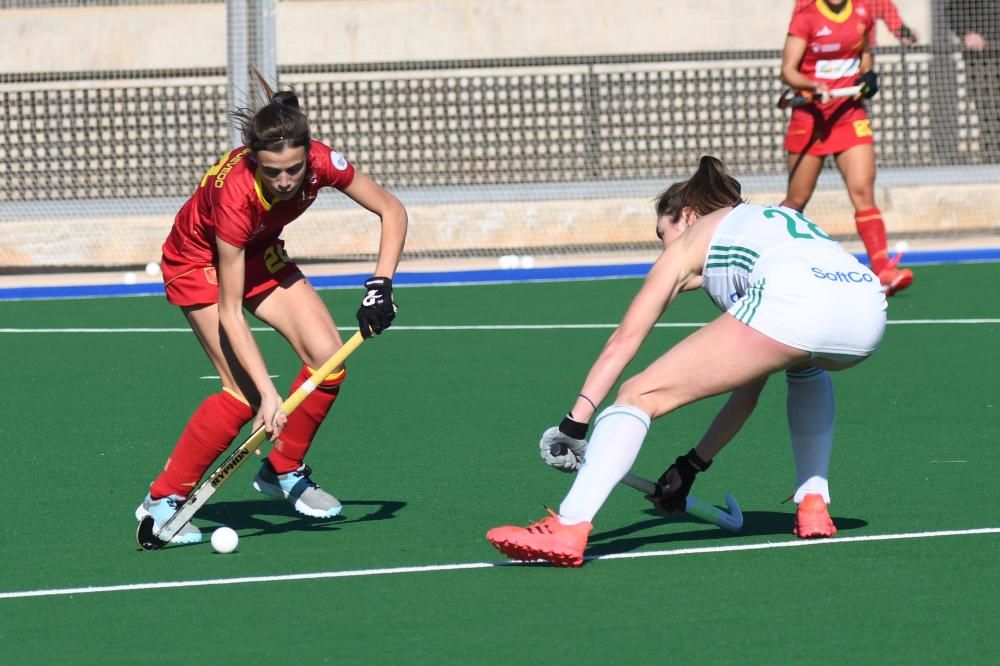 Selección española femenina de hockey en Murcia