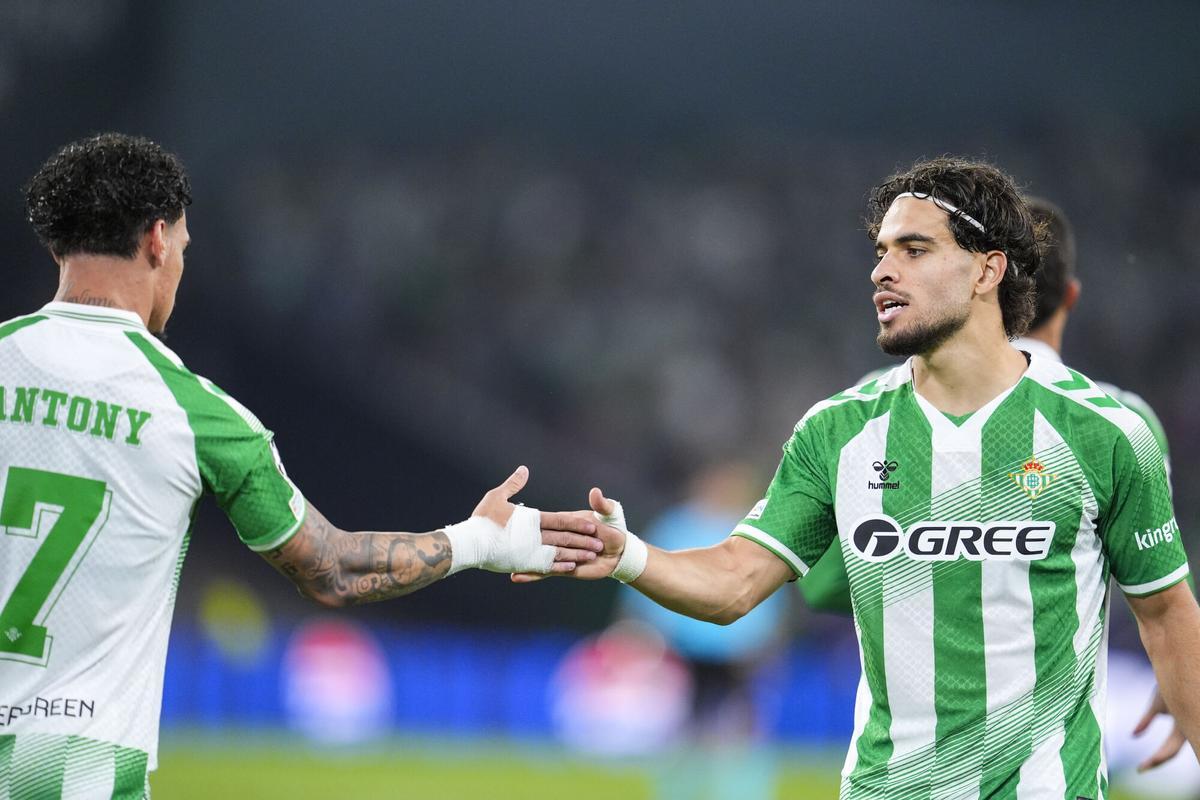Una imagen del Real Betis - Oporto. Una imagen del Real Betis - Oporto.