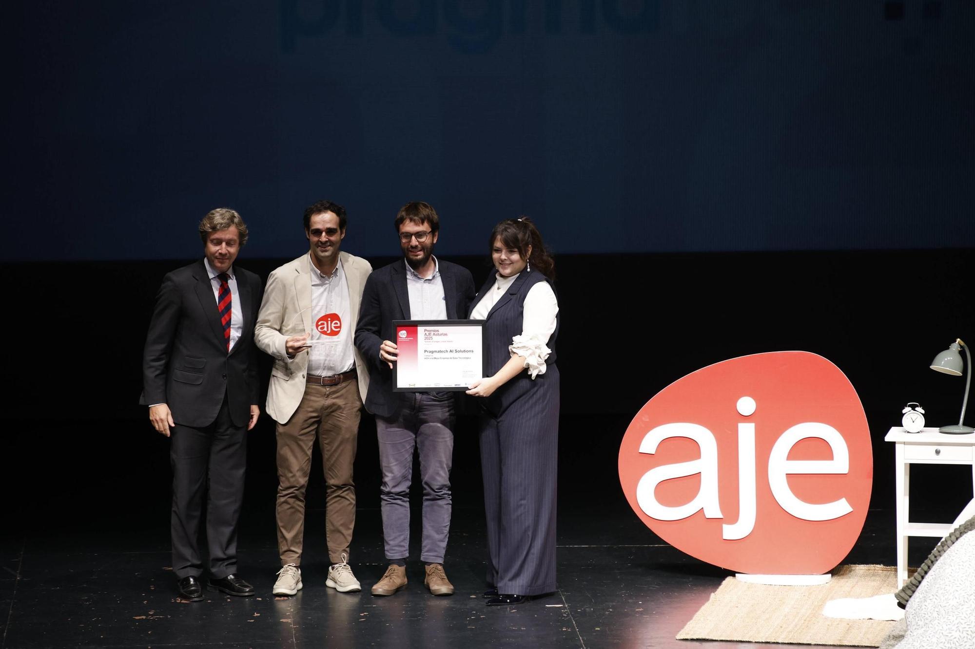 EN IMÁGENES: ASÍ FUE LA GALA DE LOS JÓVENES EMPRESARIOS DE ASTURIAS