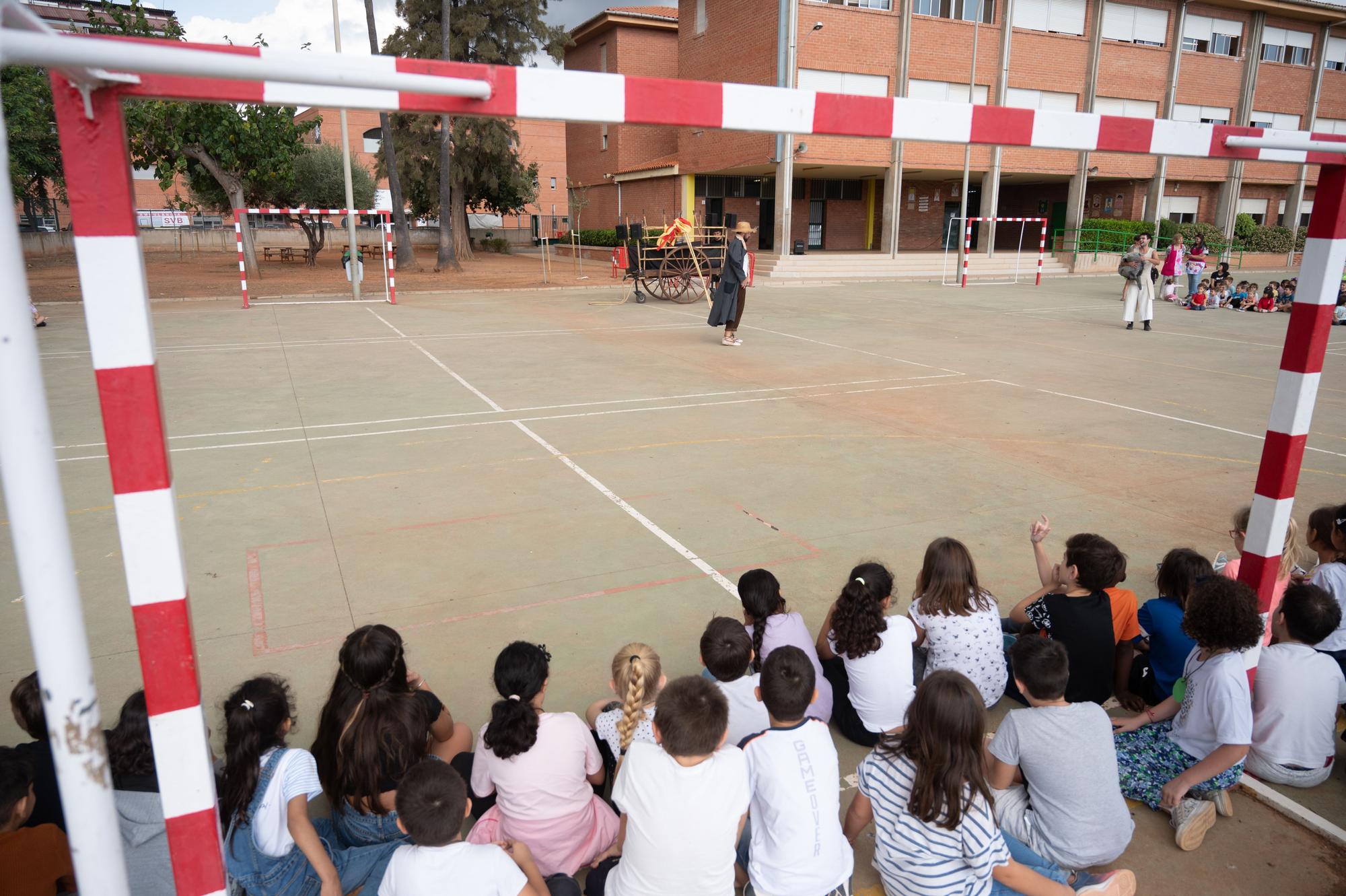 Correllengua 2022 en los colegios de Vila-real