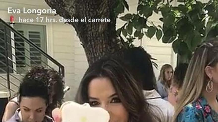 Longoria celebra una ‘baby shower’ rodeada de famosos