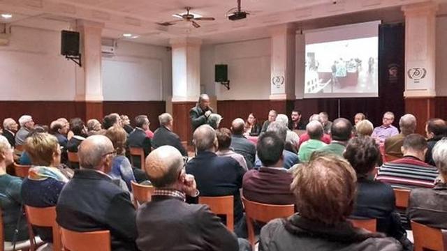 Un momento de la presentación de la entidad.